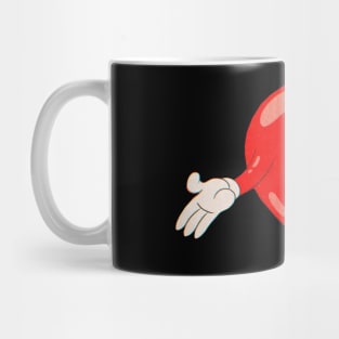 Retro heart Mug